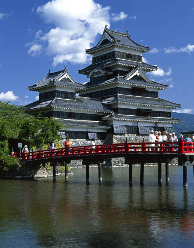 无人,竖图,日本,亚洲,日本文化,摄影,本州,中部地方,松本,松本城,彩图