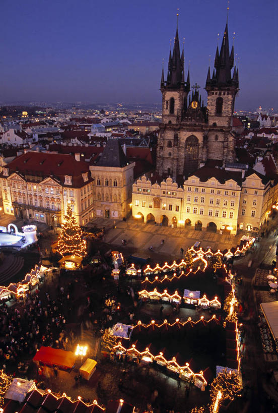 无人,广场,竖图,圣诞节,冬天,市场,首都,摄影,东欧,捷克共和国,布拉格,布拉格旧城广场,彩图,旅行