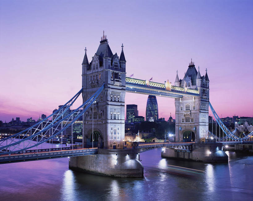 无人,横图,室外,夜晚,城市,英国,欧洲,首都,英格兰,泰晤士河,黄昏,摄影,西欧,北欧,英国文化,塔桥,彩图