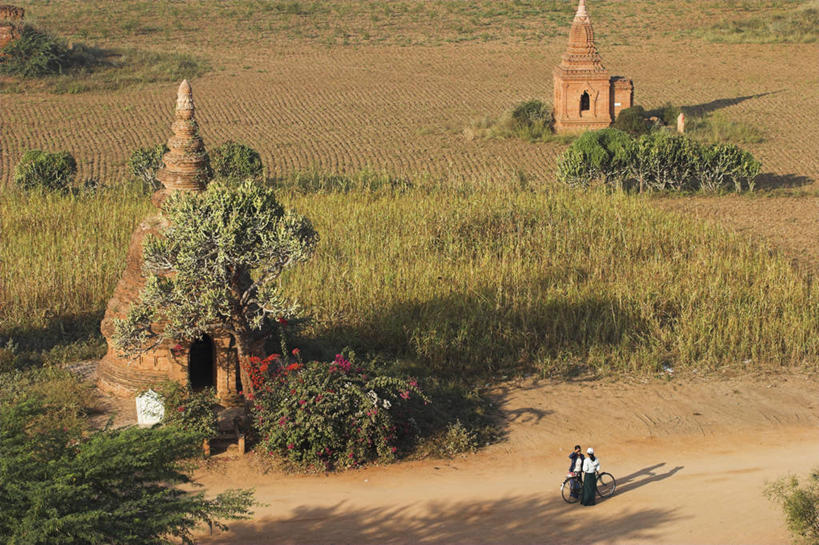 横图,缅甸,亚洲,地标建筑,摄影,东南亚,蒲甘,彩图