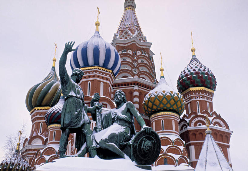 无人,横图,室外,雪,俄罗斯,冬天,首都,摄影,红场,莫斯科,彩图,俄罗斯文化