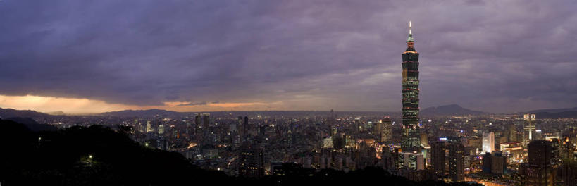 无人,横图,全景,室外,夜晚,度假,美景,天际线,城市风光,城市,建筑,摩天大楼,霓虹灯,台湾,亚洲,景观,首都,娱乐,风景,黄昏,享受,休闲,办公大楼,景色,放松,摄影,台北,台北101,彩图