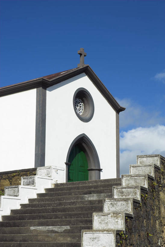 无人,教堂,竖图,葡萄牙,欧洲,岛,大西洋,摄影,西欧,亚速群岛,大西洋群岛,法亚尔岛,彩图