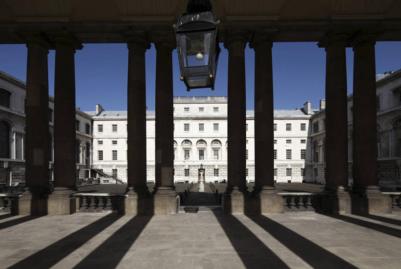 无人,横图,室外,白天,建筑,英国,欧洲,伦敦,阴影,柱子,首都,历史,英格兰,地标建筑,摄影,西欧,大不列颠,英国文化,格林威治,大不列颠及北爱尔兰联合王国,大不列颠及爱尔兰联合王国,雾都,柱廊,英国皇家海军学院,格林尼治,格林威治皇家海军学院,彩图,大不列颠王国,大英帝国,联合王国,日不落帝国,传统文化