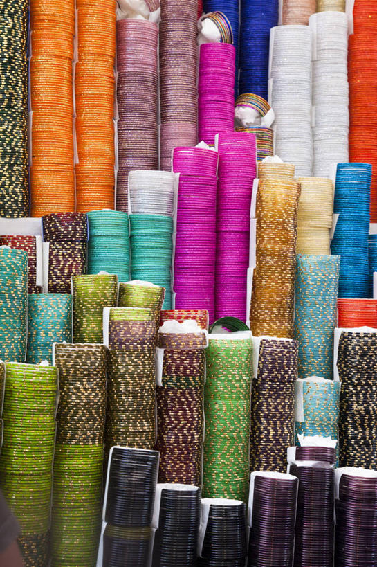 无人,商店,竖图,室外,白天,印度,许多,堆叠,丰富,很多,摄影,手镯,多样,式样,孟买,彩图,传统文化