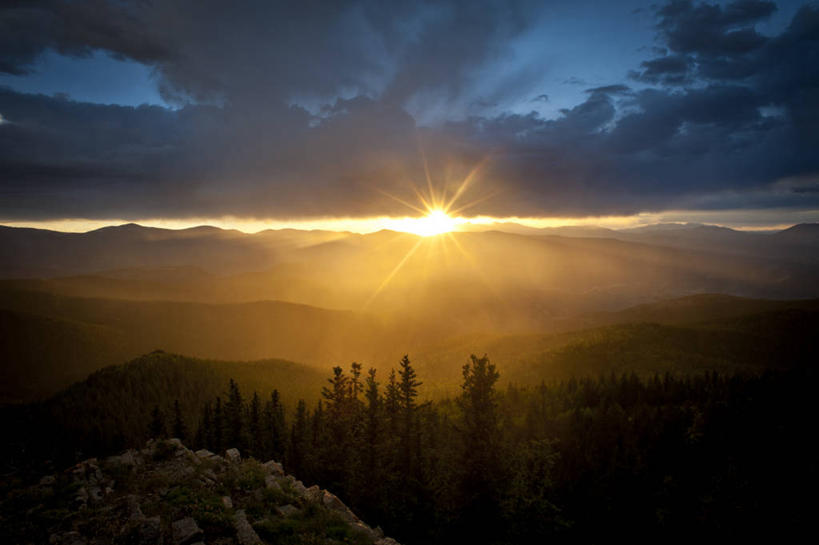 无人,横图,室外,留白,镜头眩光,美景,日落,美国,地形,景观,风景,自然,黄昏,景色,摄影,宁静,自然风光,科罗拉多州,洛矶山脉,彩图,旅行,落基山国家公园,对焦