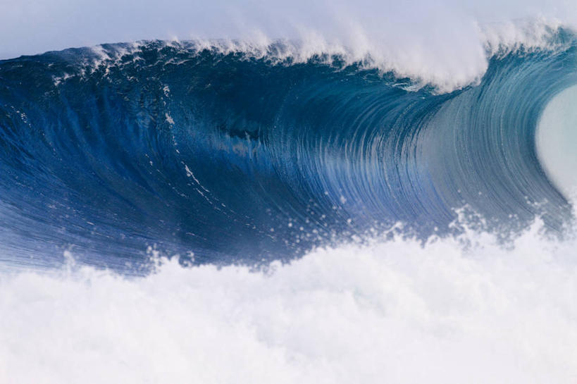 无人,横图,室外,白天,海浪,美国,溅,蓝色,波浪,摄影,太平洋,瓦胡岛,夏威夷群岛,太平洋岛屿,彩图