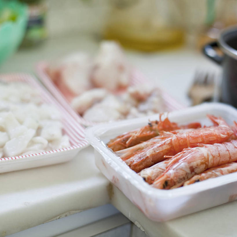 无人,方图,室内,特写,西班牙,巴塞罗那,生食,鱼类,饮食,容器,橙色,摄影,清新,健康食物,海产,彩图,肉菜饭,成分