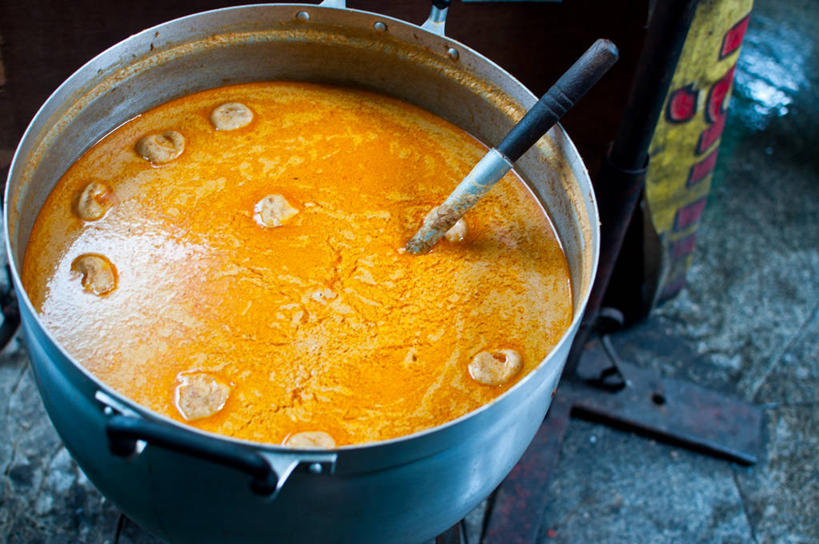 无人,横图,室外,特写,白天,曼谷,泰国,准备,路边,食品,首都,热,咖喱,饮食,泡泡,零售,摄影,清新,健康食物,烹调用具,彩图