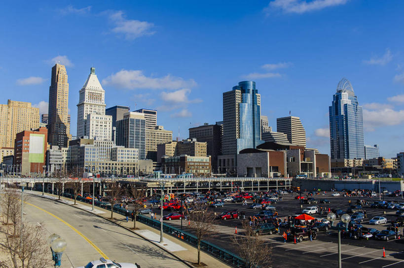 无人,横图,室外,白天,度假,美景,城市风光,城市,建筑,汽车,美国,景观,云,娱乐,天空,享受,休闲,景色,放松,运输,摄影,宁静,俄亥俄州,辛辛那提,彩图