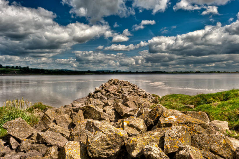 无人,横图,室外,白天,河流,美景,英国,欧洲,景观,云,风景,天空,自然,景色,摄影,宁静,西欧,自然风光,大不列颠,大不列颠及北爱尔兰联合王国,大不列颠及爱尔兰联合王国,塞文河,岩石,彩图,大不列颠王国,大英帝国,联合王国,日不落帝国