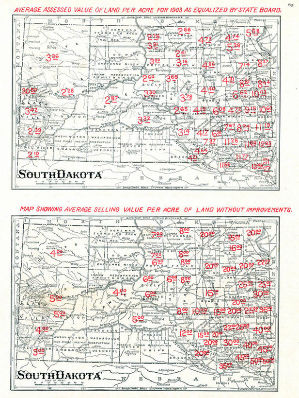 无人,竖图,地图,历史,古董,南达科他州,彩图