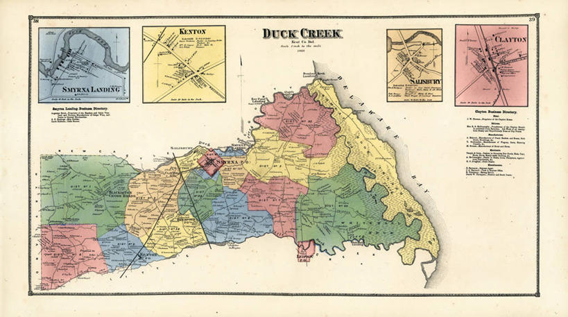 无人,横图,地图,城镇,历史,古董,索尔兹伯里,特拉华,彩图