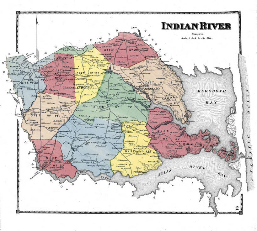 无人,横图,地图,历史,古董,特拉华,彩图