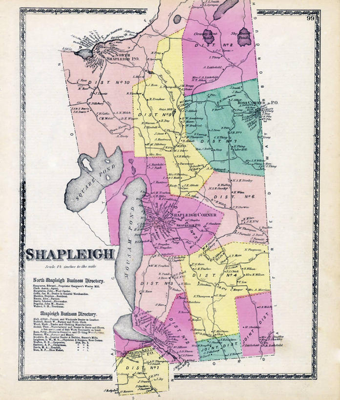 无人,竖图,地图,历史,古董,缅因州,彩图