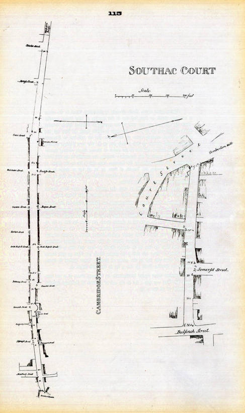无人,竖图,地图,城镇,历史,古董,波士顿,马萨诸塞,彩图,地图学