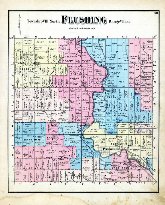 无人,竖图,地图,美国,历史,古董,北美,北美洲,美洲,北亚美利加洲,亚美利加洲,密歇根,密歇根州,貂熊州,狼獾之州,狼獾州,法拉盛,彩图,美利坚合众国,地图学