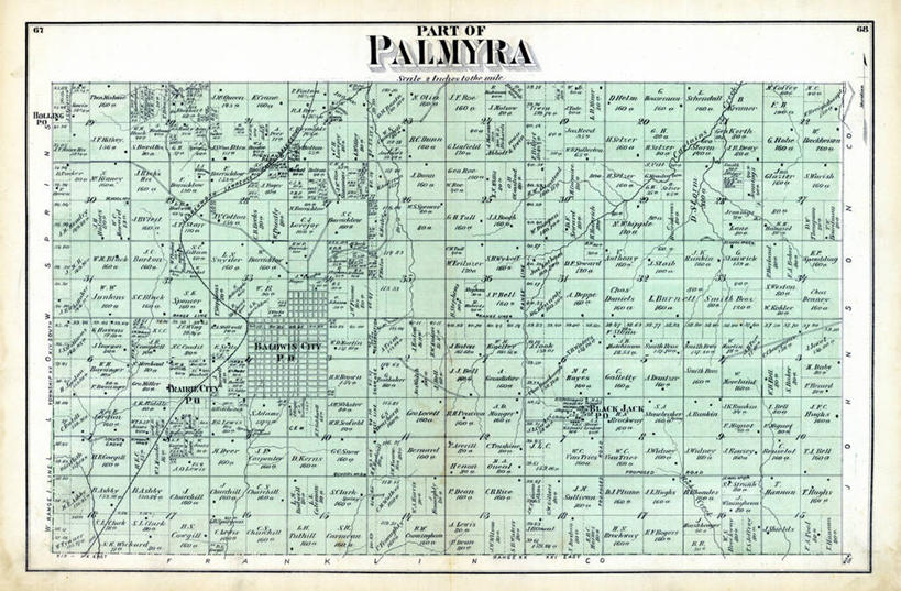 无人,横图,地图,历史,古董,堪萨斯,巴尔米拉,彩图,地图学