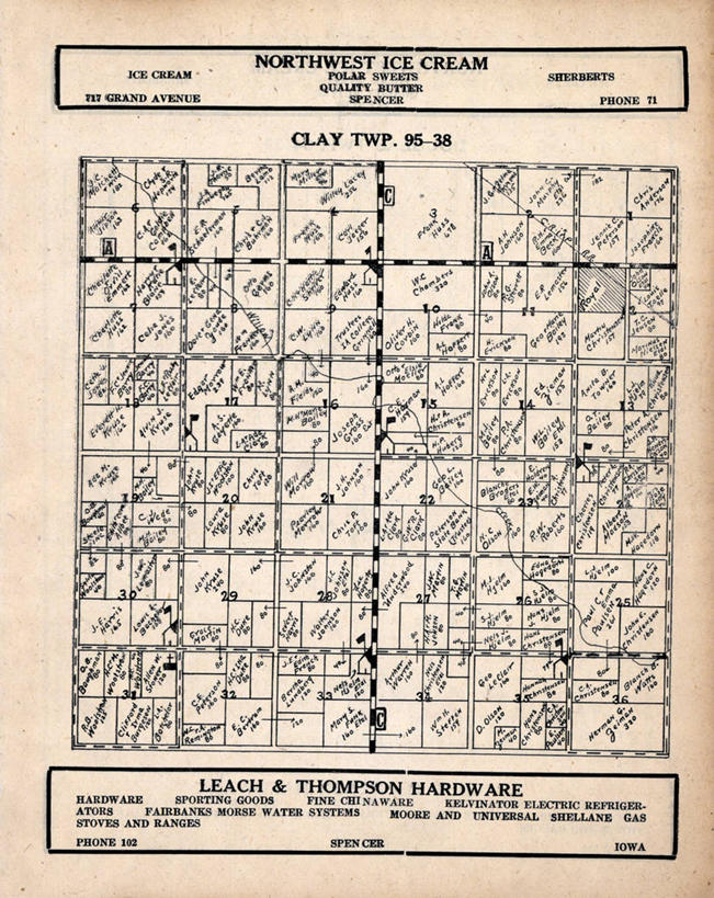 无人,竖图,地图,历史,古董,皇室,彩图,地图学,爱荷华