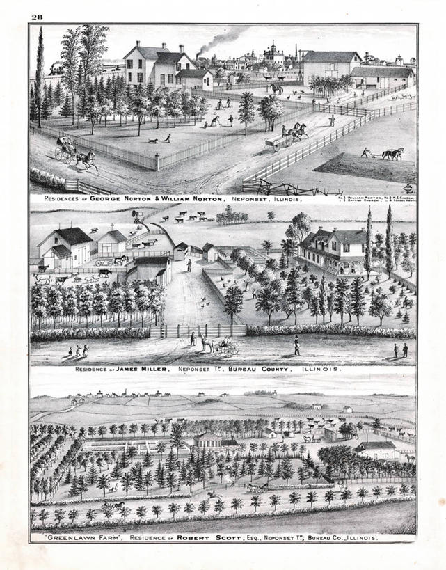 成年人,农民,农场,竖图,室外,牧场,美景,路,风车,房屋,景观,马车,历史,棚,自然,动物,景色,牲畜,古董,自然风光,伊利诺斯州,农舍,男人,女人,彩图