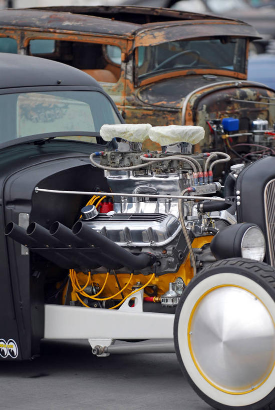 无人,竖图,室外,特写,白天,侧面,汽车,美国,两个,车轮,发动机,运输,摄影,部分,老爷车,拉斯维加斯,彩图,风帽,改装车