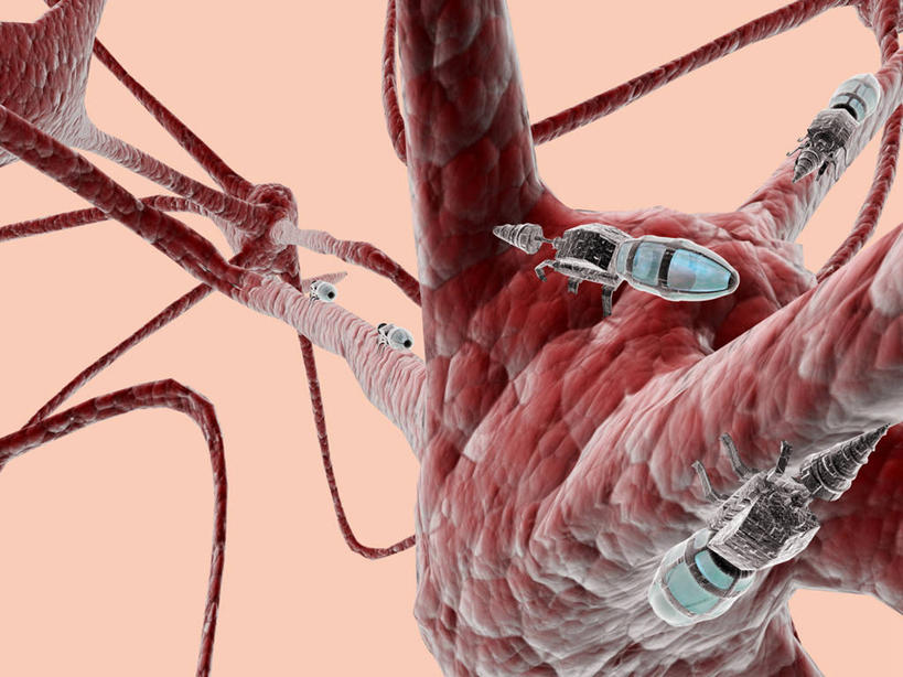 无人,横图,插画,室内,白天,正面,机器,数码,高科技,科技,微生物,阴影,科学,网络,医学,细胞,高光,几何,计算机图形,合成,图画,画,机械,电脑合成图,数码合成图,生物学,科学技术,合成图,机器人,漫画,写实,具体,具象,显微图片,纳米机器人,彩图