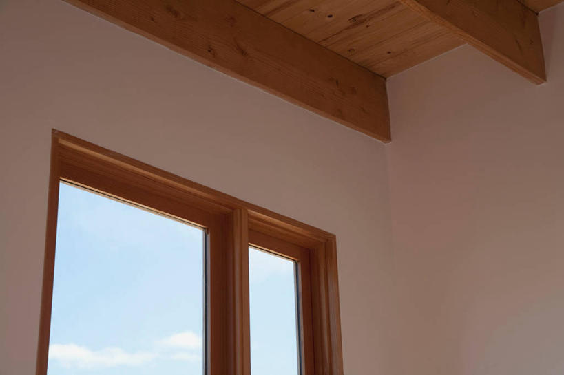 无人,家,横图,窗户,建筑,美国,木制,房屋,现代,绿色,建造,北美,加利福尼亚,大猩猩,圣芭芭拉,当代