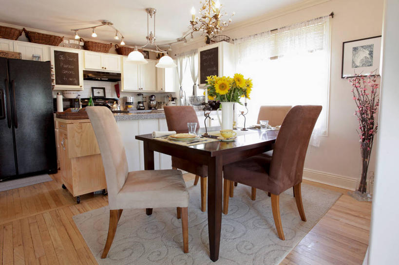 无人,家,横图,室内,白天,餐桌,家具,桌子,建筑,日光,美国,饭厅,建造,北美,新墨西哥,圣达菲