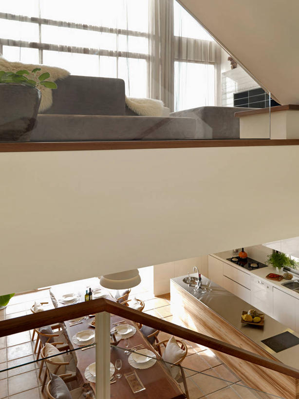 无人,家,竖图,室内,白天,楼梯,建筑,台湾,日光,亚洲,饭厅,房屋,着陆,现代,建造,起居室,联排别墅,当代