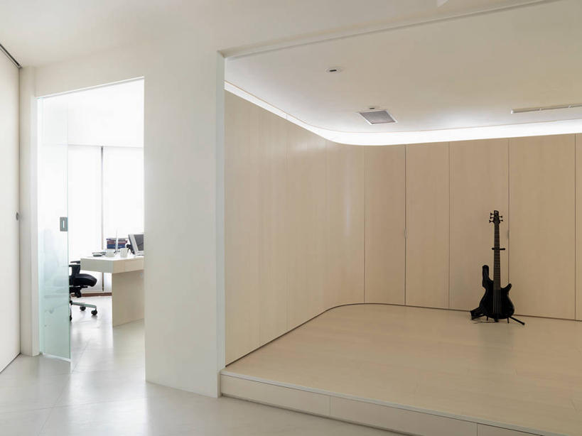 无人,家,横图,室内,白天,台湾,日光,亚洲,低音吉他,现代,设计