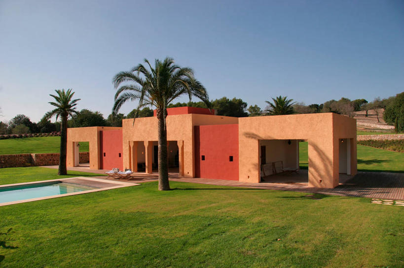 无人,游泳池,露台,横图,室外,白天,水,阳台,日光,西班牙,欧洲,球袋,院子,娱乐,现代,会所,俱乐部,露天阳台,当代,社交