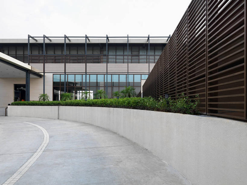 无人,横图,室外,白天,留白,建筑,日光,亚洲,车道,现代,灰色,建造