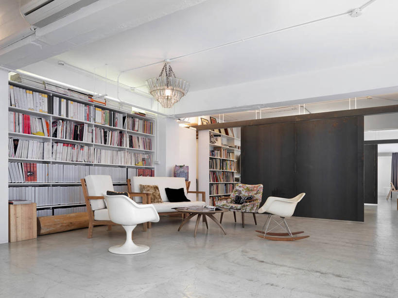 无人,家,横图,室内,书架,建筑,台湾,亚洲,光,现代,建造,起居室,水晶吊灯,台北,水泥地