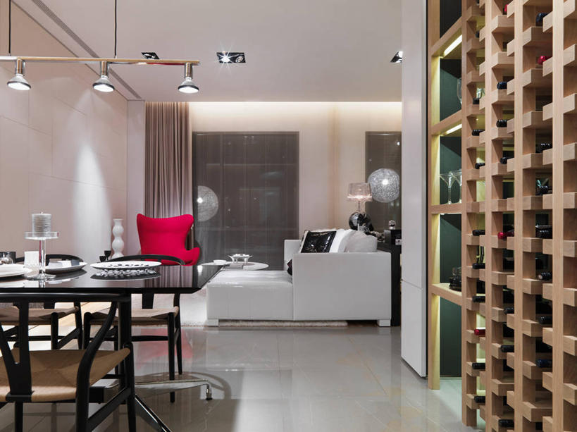 无人,家,横图,室内,家具,沙发,建筑,椅子,台湾,亚洲,公寓,现代,红色,建造,仙女座,起居室,台北,当代