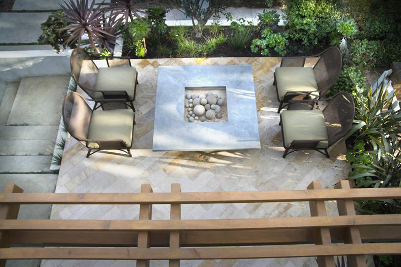 无人,横图,室外,家具,建筑,火,椅子,美国,地形,院子,座位,北美,加利福尼亚,火坑