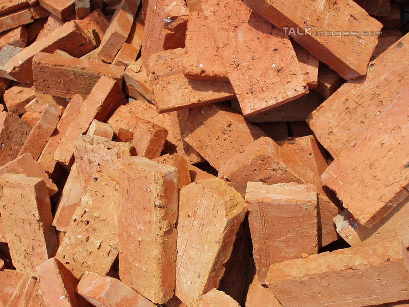 无人,横图,室外,特写,白天,正面,建材,建筑,静物,一堆,许多,阴影,堆叠,堆积,光线,纹路,材料,纹理,影子,砖,砖块,很多,阳光,砖头,建造,红砖,堆,肌理,石料,彩图,砌墙砖,shslj1