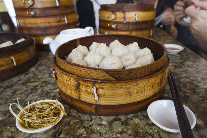 横图,彩色,旅游,城市,上海,中国,亚洲,民俗,包子,小吃,城隍庙,摄影,东亚,中华人民共和国,旅行,bj174