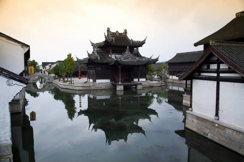 横图,彩色,室外,白天,旅游,度假,建筑,中国,亚洲,风俗,民俗,图片,文化遗产,历史,娱乐,民居,民族,享受,休闲,旅游胜地,放松,摄影,华东,古代建筑,文明,中国文化,东亚,江苏省,绍兴,中华人民共和国,彩图,旅行,传统文化,鲁镇,bj174