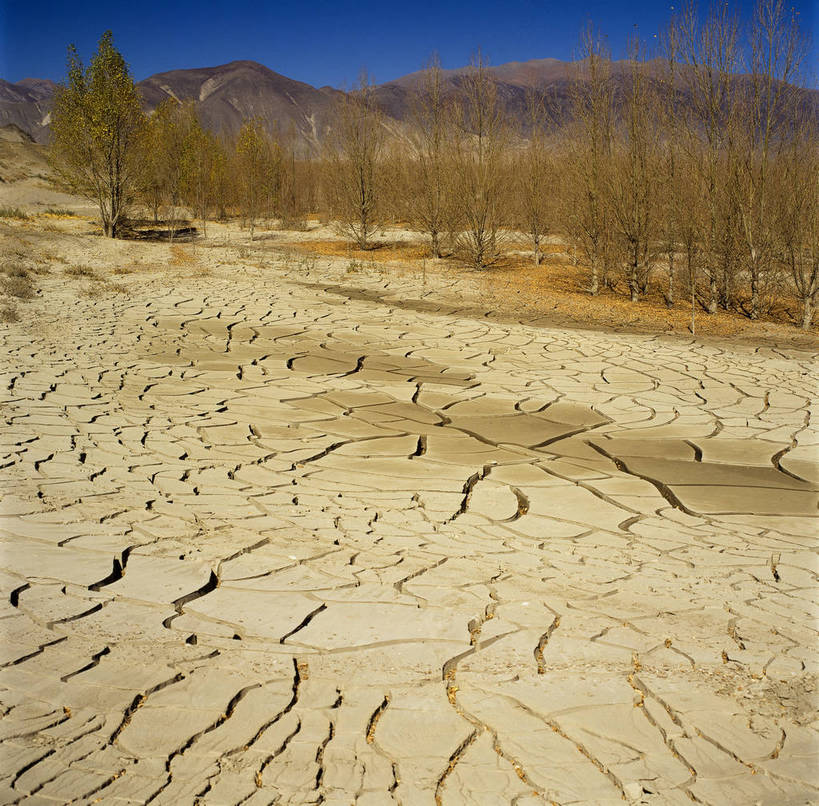 横图,山脉,树林,中国,亚洲,土地,土壤,竖,摄影,干涸,矗立,裂开,耸立,东亚,中华人民共和国,挺立,彩图,bj174