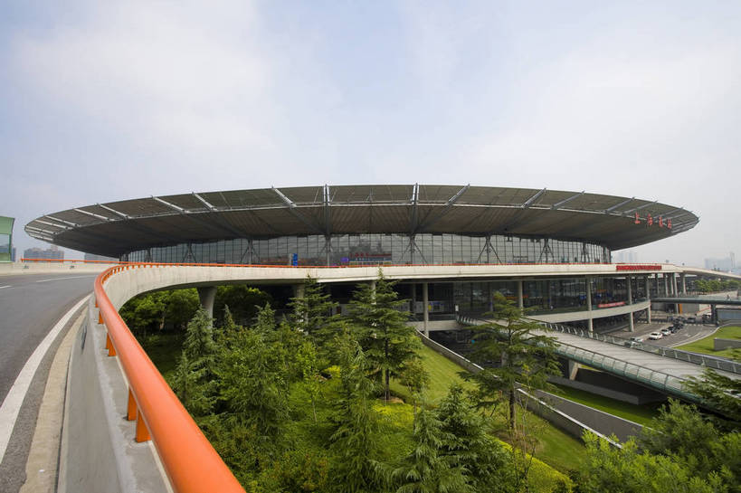 火车站,横图,彩色,室外,特写,白天,旅游,建筑,车站,上海,中国,亚洲,交通,现代建筑,地标建筑,运输,摄影,申,东亚,徐汇区,上海南站,上海市,中华人民共和国,沪,华东地区,旅行,上海火车南站,bj174