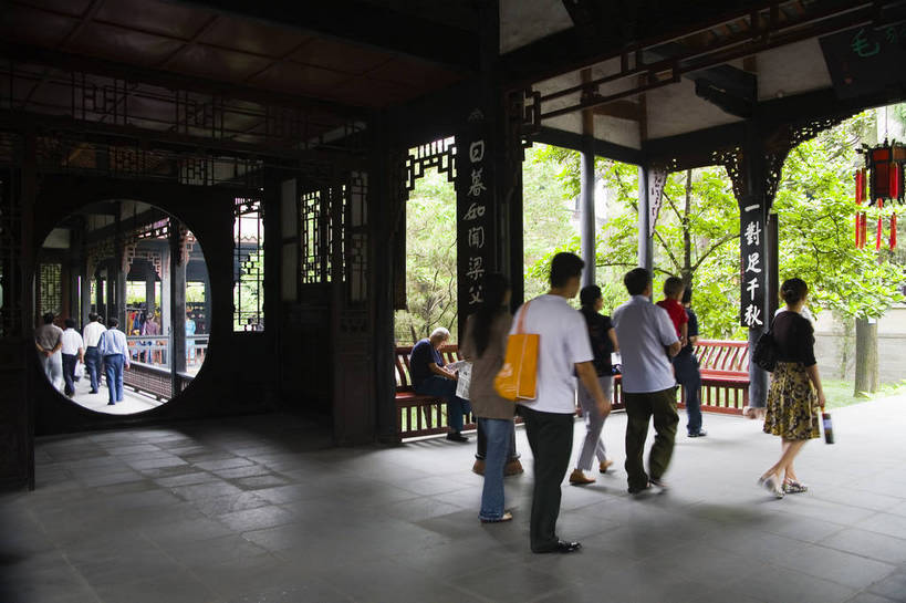 横图,彩色,室外,白天,旅游,度假,名胜古迹,标志建筑,地标,建筑,中国,亚洲,遗迹,建筑群,古典,古迹,文物,娱乐,建设,古建筑,树木,享受,休闲,旅游胜地,放松,摄影,四川省,中国文化,古文明,东亚,成都,中华人民共和国,武侯祠,旅行,传统文化,bj174