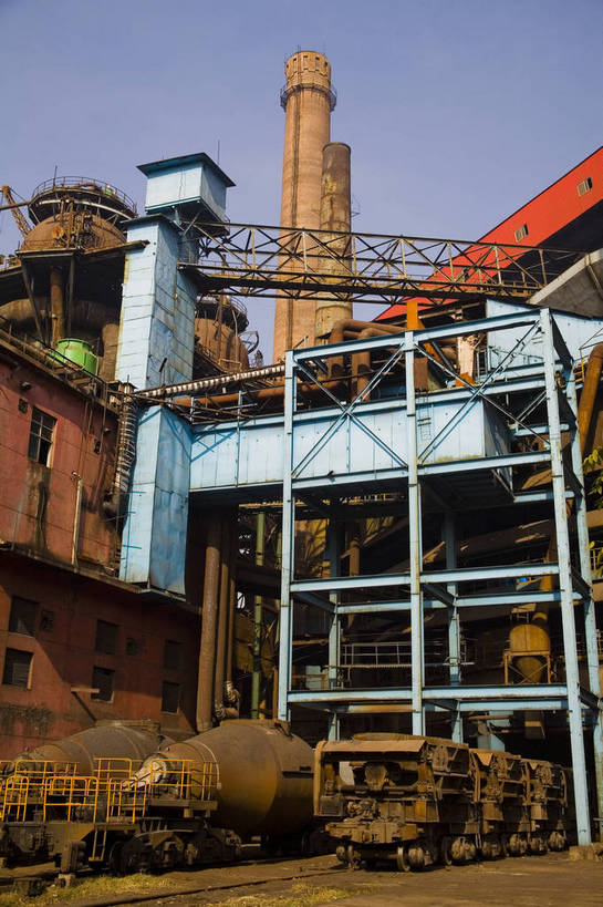 无人,工厂,竖图,彩色,室外,特写,白天,北京,中国,亚洲,工具,设备,管道,竖,工业,摄影,厂房,东亚,中华人民共和国,首钢,bj174