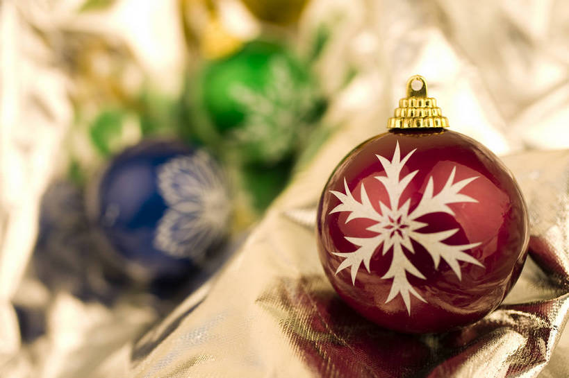 无人,横图,彩色,室内,静物,中国,许多,节日,装饰,图片,雪花,艺术品,圣诞,很多,球,装饰品,多个,摄影,礼品,东亚,影棚拍摄,bj174