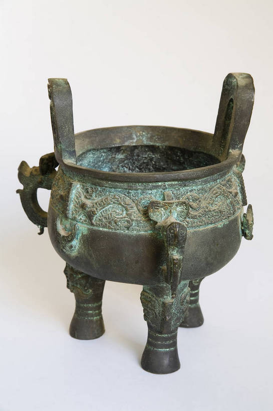 无人,竖图,彩色,室内,静物,中国,装饰,图片,香炉,艺术品,文物,装饰品,一个,竖,摄影,单个,鼎,中国文化,东亚,青铜器,影棚拍摄,传统文化,bj174