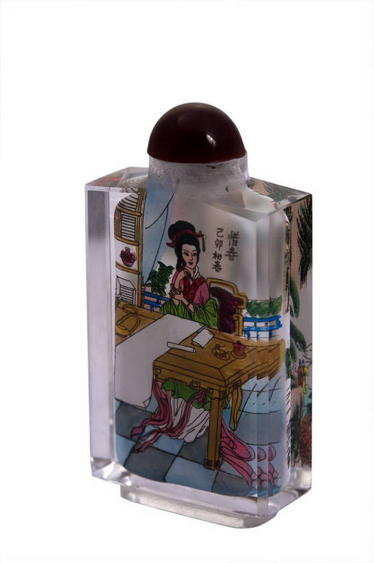 竖图,彩色,绘画,静物,玻璃,中国,彩绘,图片,文化遗产,艺术品,历史,文物,装饰品,古代,一个,玻璃瓶,摄影,单个,古董,精致,中国文化,精美,东亚,鼻烟壶,古远,古代文明,美术工艺,影棚拍摄,传统文化,bj174