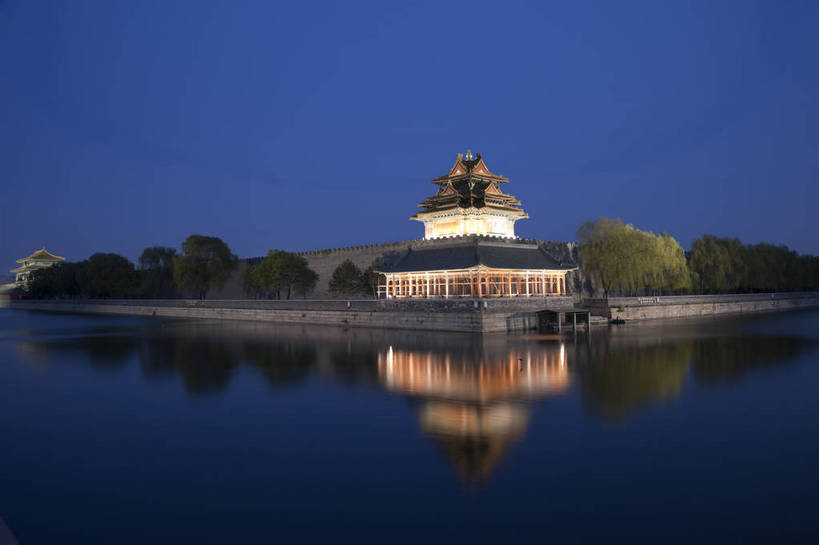 无人,故宫,宫殿,横图,室内,旅游,名胜古迹,标志建筑,地标,建筑,夜景,北京,中国,文化遗产,建筑群,古典,建设,角楼,天空,旅游胜地,宫廷,中国文化,东亚,护城河,灯火辉煌,王宫,旅行,皇宫,传统文化,bj174