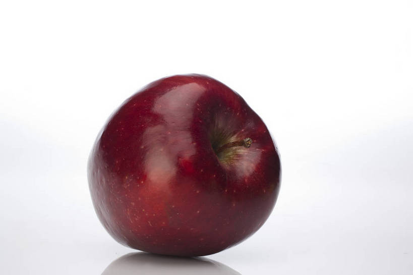 横图,彩色,室内,特写,抠图,白色背景,苹果,水果,中国,亚洲,完整,新鲜,光泽,图片,美味,食品,暗红,营养,蛇果,食物,一个,红色,红苹果,摄影,无公害,东亚,健康食品,影棚拍摄,bj174