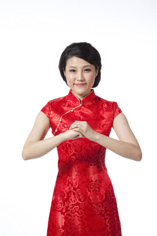 东方人,站,笑,竖图,彩色,室内,白天,抠图,白色背景,正面,民族服装,时尚,成功,北京,中国,仅一个人,旗袍,节日,庆祝,图片,文化,庆典,喜庆,成熟,可爱,美女,竖,自信,抱拳,摄影,生活方式,纪念,青春,优雅,端庄,乐观,年轻女性,女人,女性,亚洲人,中国人,年轻人,半身,影棚拍摄,礼服,愉快,红衣,bj174