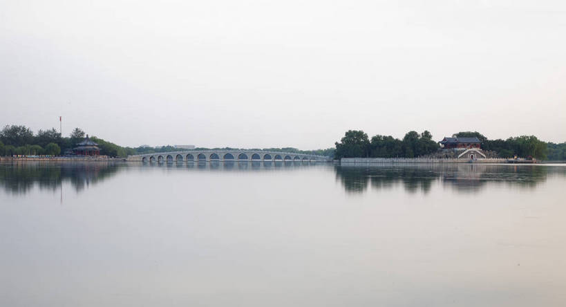 颐和园,横图,彩色,室外,白天,旅游,度假,湖,名胜古迹,北京,中国,图片,娱乐,享受,休闲,旅游胜地,放松,摄影,古代建筑,文明,昆明湖,十七孔桥,古代文明,旅行,bj174