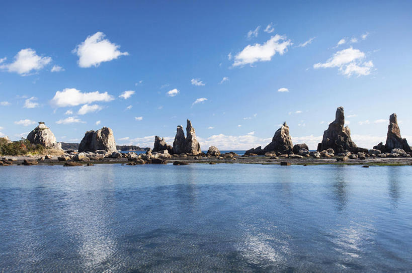 无人,横图,室外,白天,背景,旅游,度假,海洋,美景,水,日本,地形,景观,水平线,娱乐,蓝色,风景,天空,自然,享受,休闲,景色,放松,摄影,宁静,岩层,自然风光,地貌,广岛,和歌山县,罕见,荒僻,偏僻,偏远,遥远,冷僻,冒险,海滩,岩石,彩图,bj175